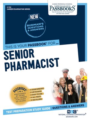cover image of Senior Pharmacist